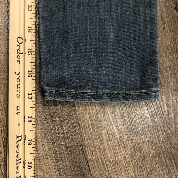 Lucky Brand Pants Boys 5 Blue Jeans Billy Straight Youth Kids 18x17 READ - Picture 8 of 8